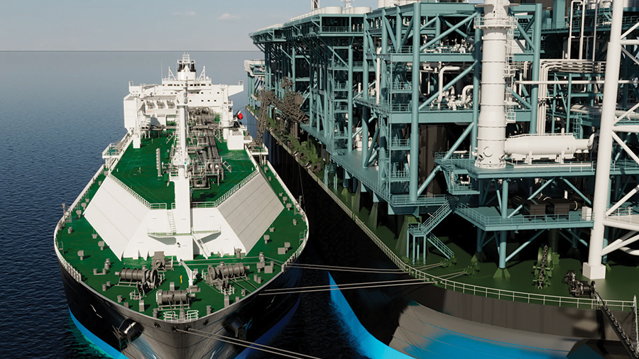 Delfin LNG Illustration